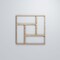 Ekena Millwork Small Sheffield Decorative Fretwork Wood Wall Panels, Red Oak, 11 3/8"W x 11 3/8"H x 3/8"T WALW12X12X0375SHFRO - alternate 6